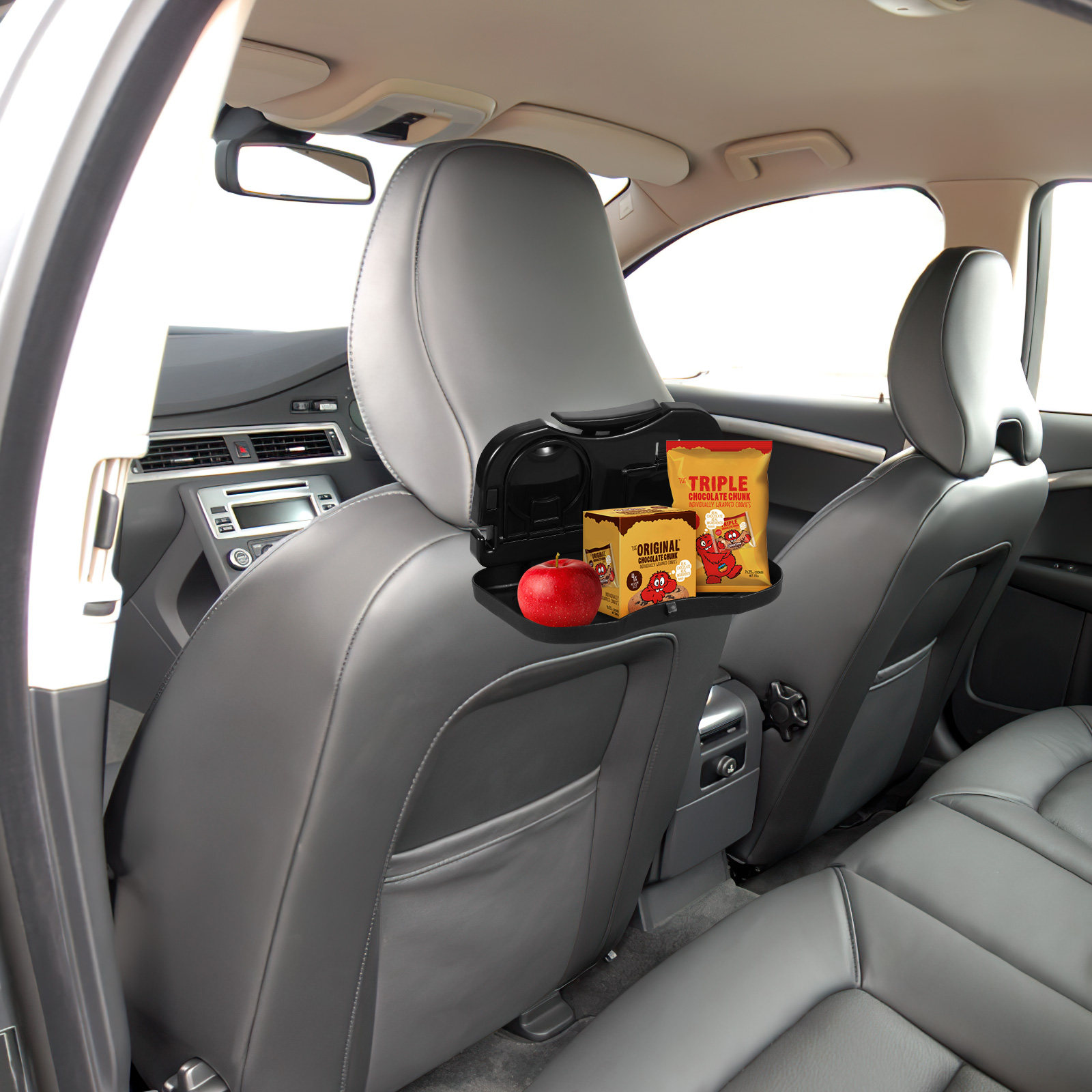 Car Seat Organizer - Car Tray Foldable Seat Back Table
