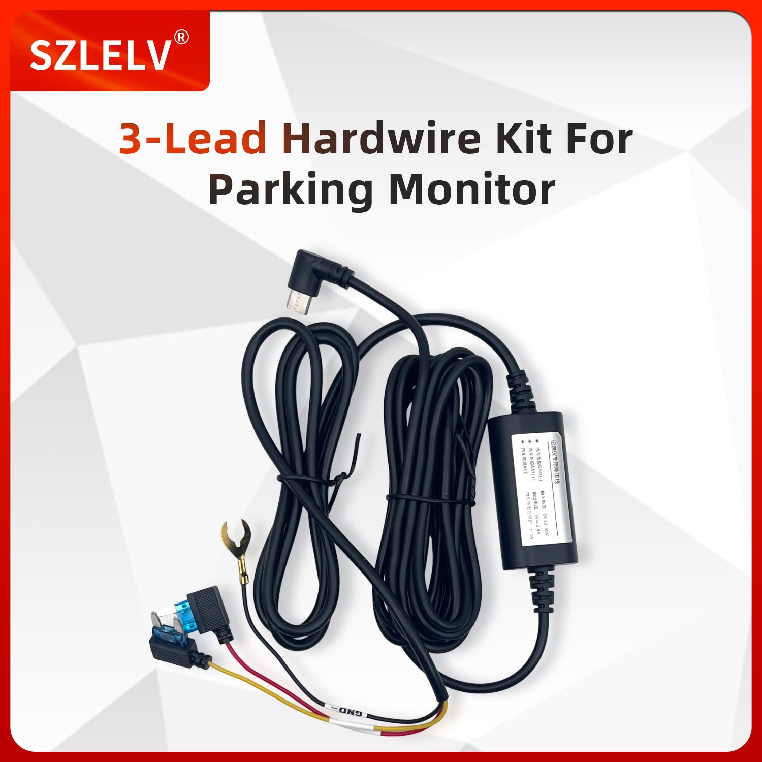 Car Dash Cam - 12 24V to 5V 2.5A Type