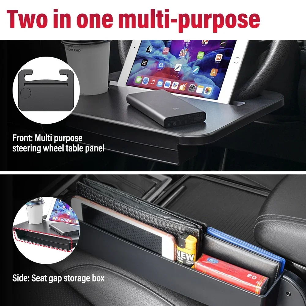 Multi-used Car Tray Laptop Des - огляд і ціна Car Seat Organizer