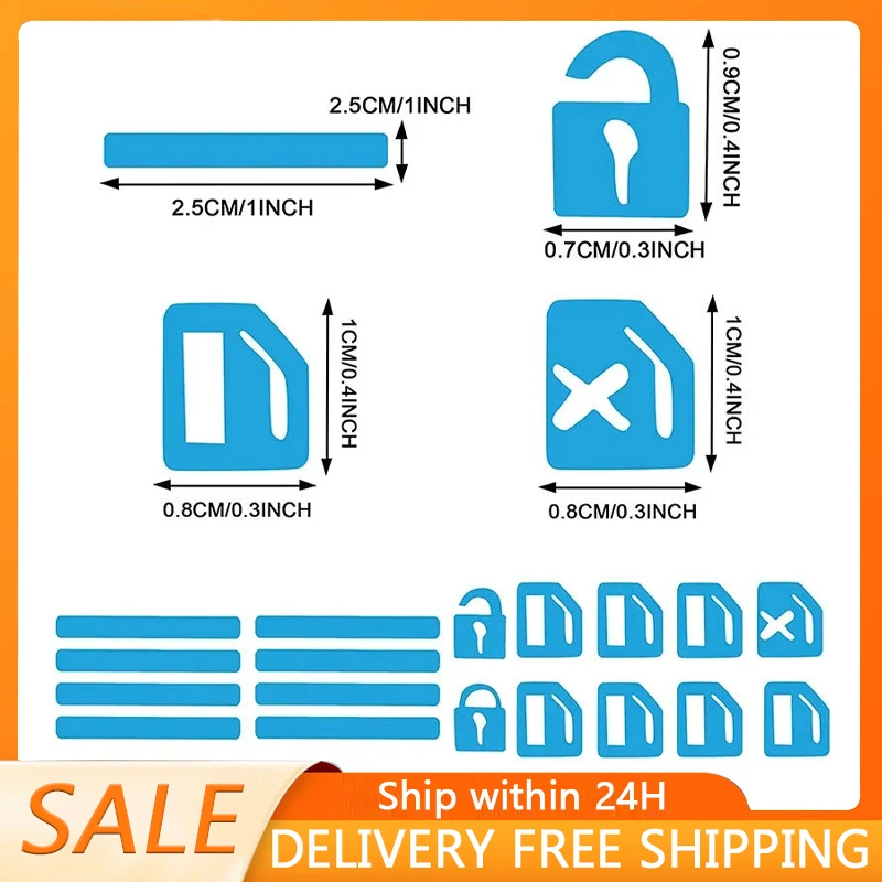 18pcs Car Window Control Butto - огляд і ціна Car Accessories Outside