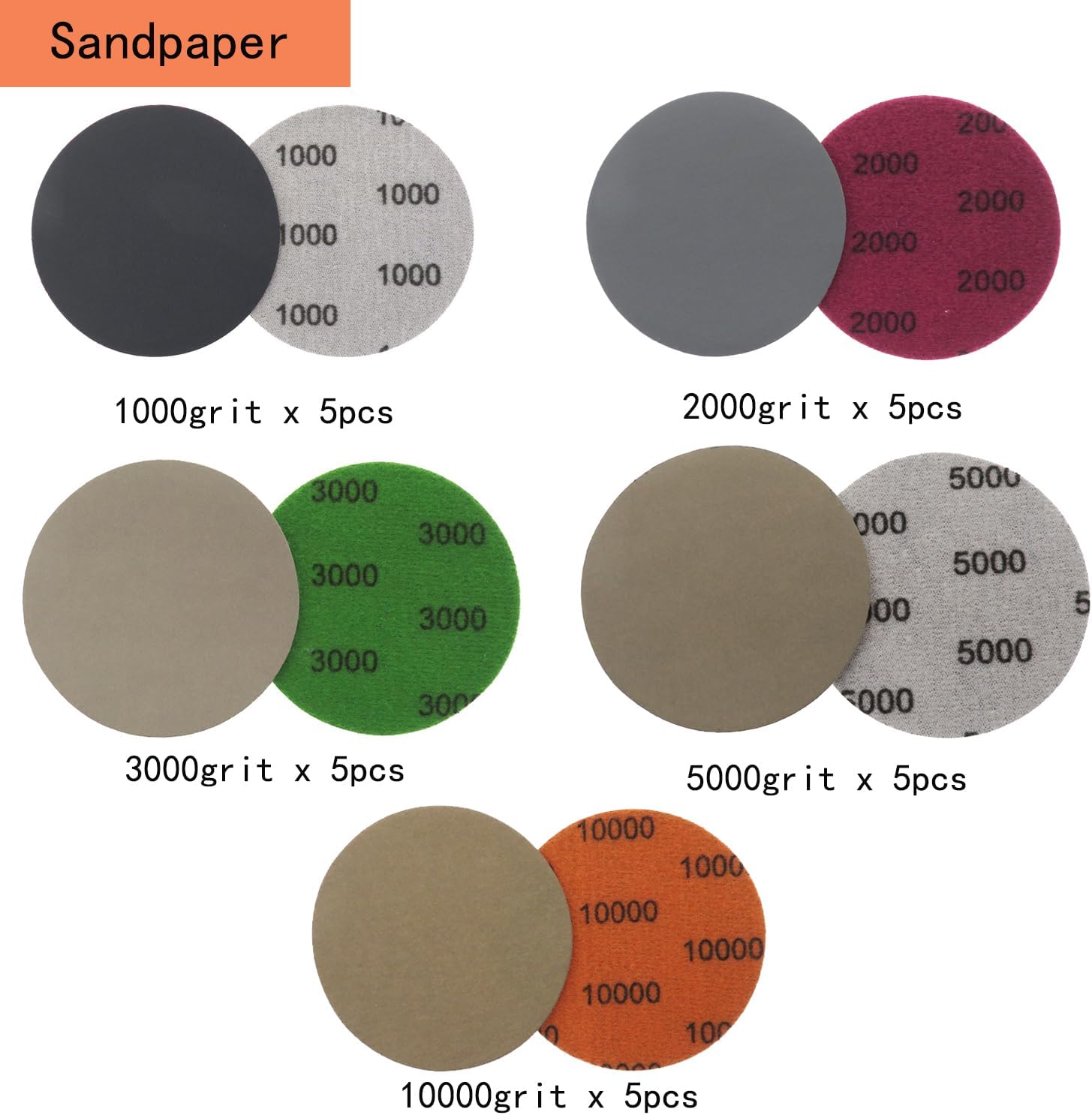 3Inch 75MM Car Headlight Resto - огляд і ціна Car Wax Polishing Pad