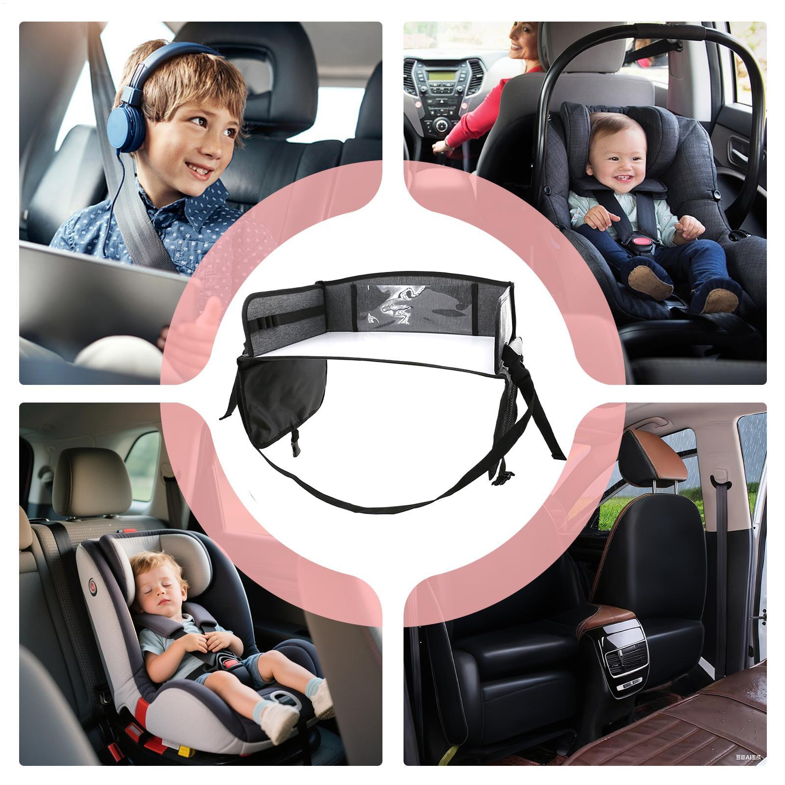 Kids Car Tray With Pocket Fold - огляд і ціна Car Seat Organizer