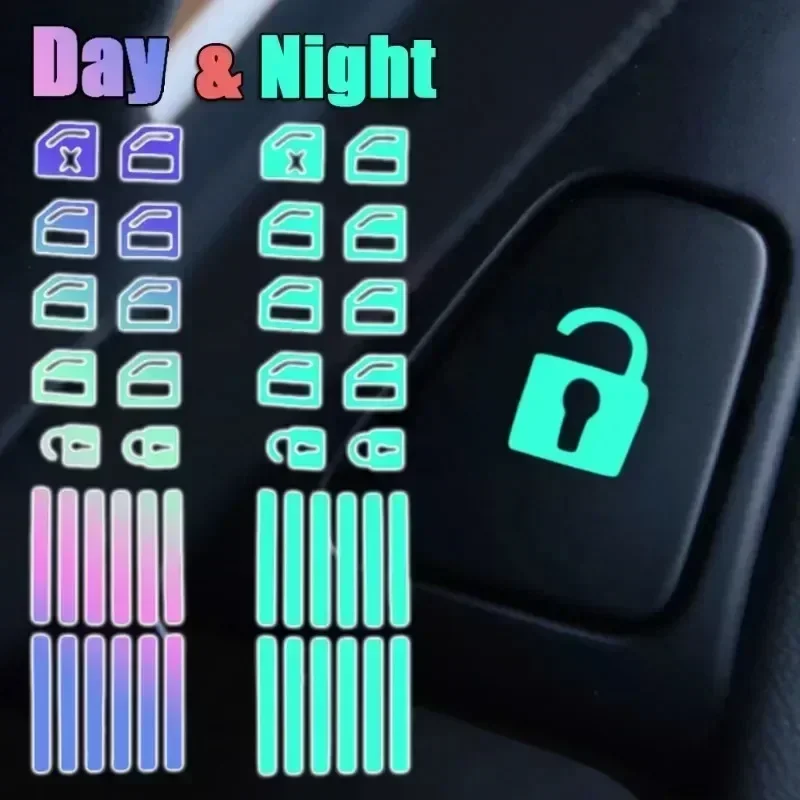 1 Set Glow-in-the-Dark Car But - огляд і ціна Car Accessories Outside