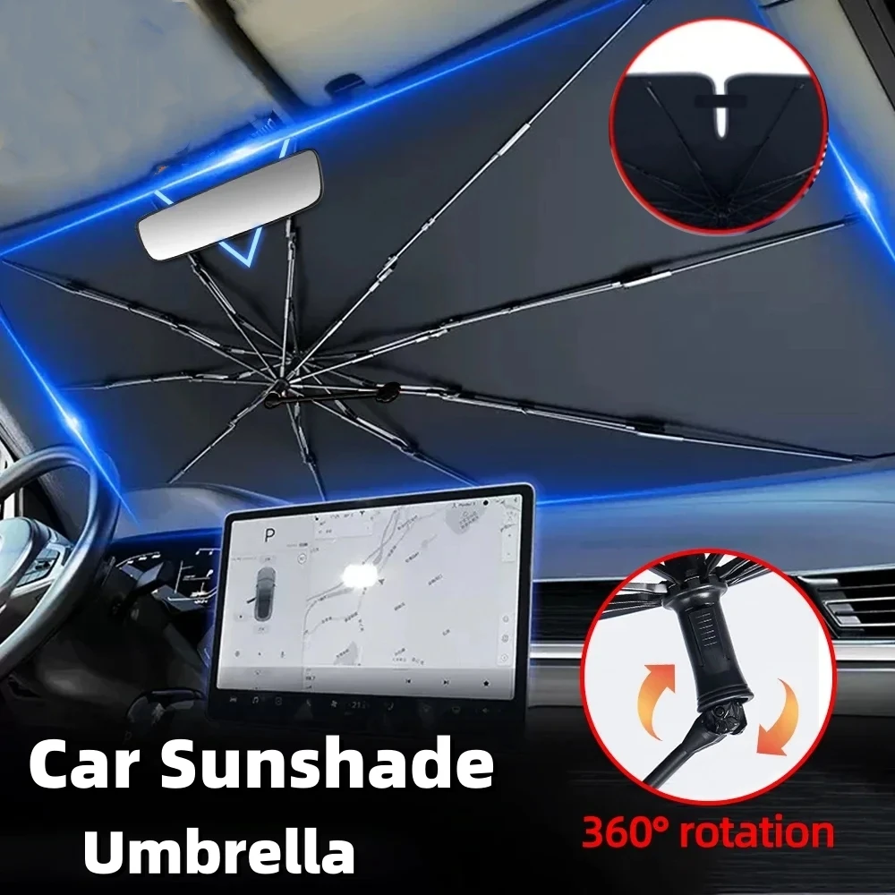 Car Front Windshield Sunshade  - огляд і ціна Car Accessories Outside