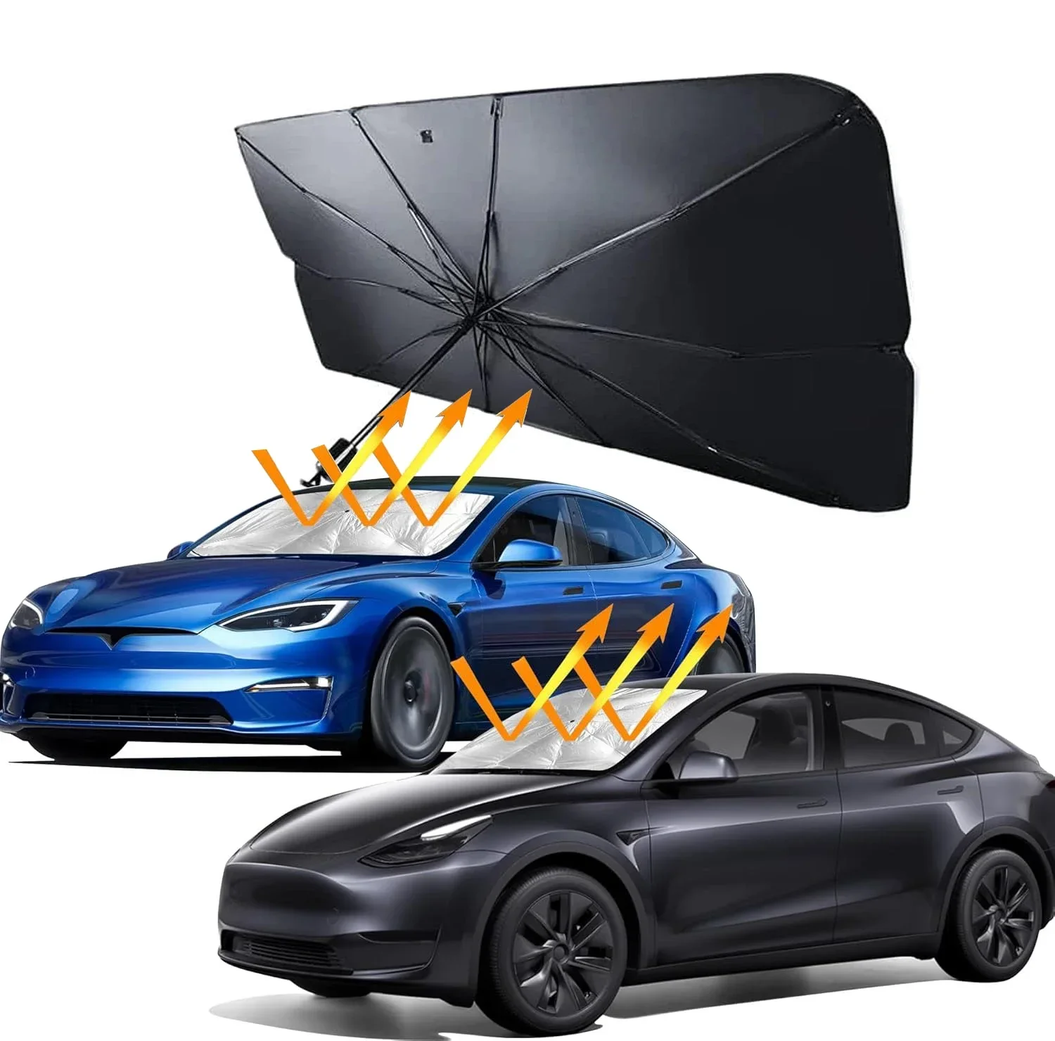 Car Front Windshield Sunshade  - огляд і ціна Car Accessories Outside