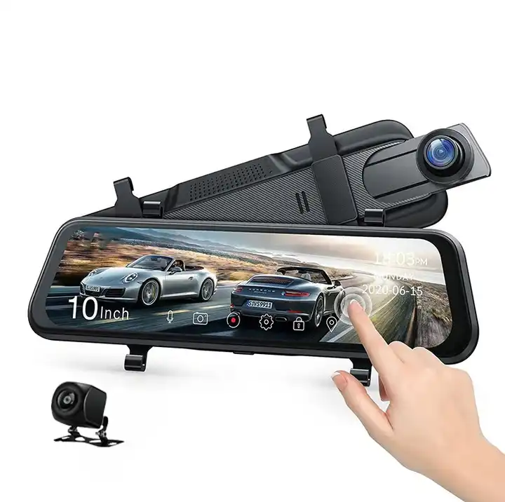 10'' Mirror Dash Cam Night Vis - огляд і ціна Car Dash Cam