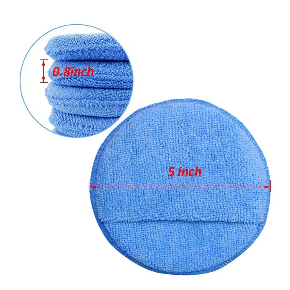 10Pcs Car Detailing Applicator - огляд і ціна Car Wax Polishing Pad