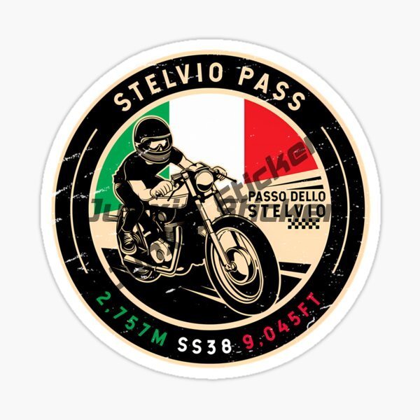 STELVIO PASS ITALIA Car Sticke - огляд і ціна Car Accessories Outside