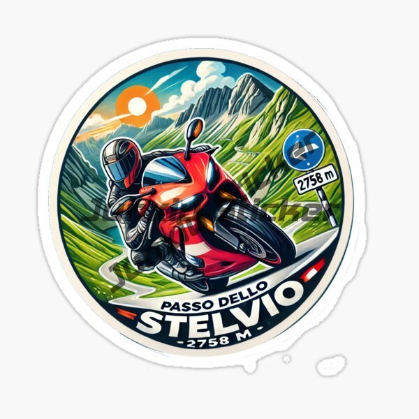 STELVIO PASS ITALIA Car Sticke - огляд і ціна Car Accessories Outside