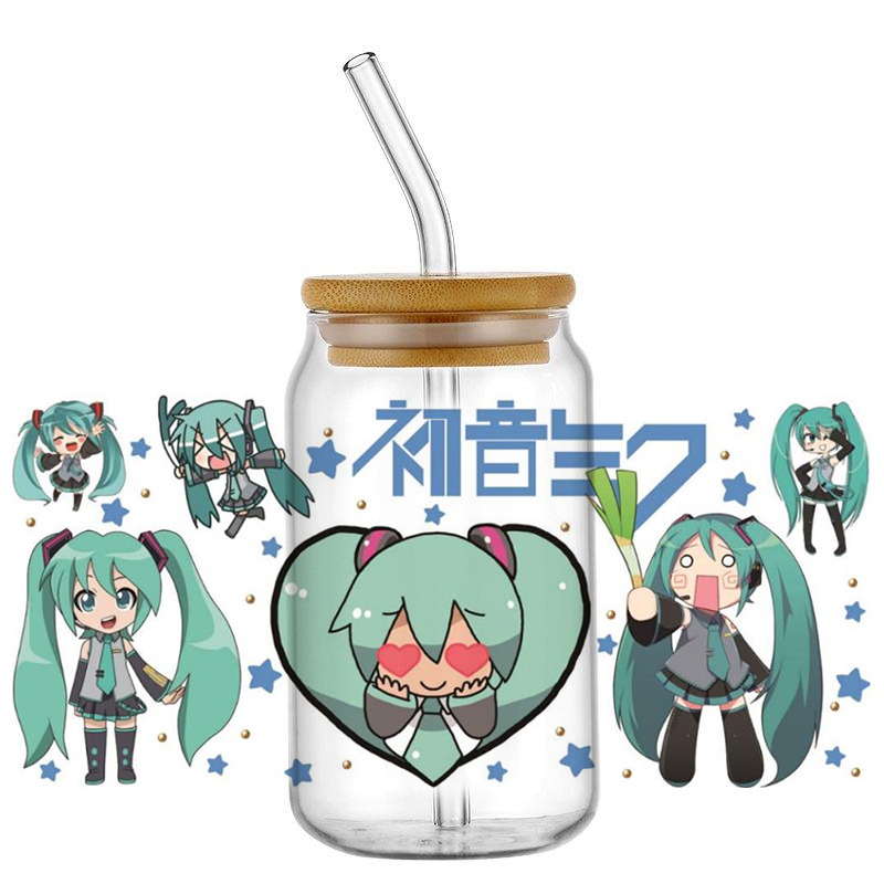 Hatsune Miku UV DTF Cup Wrap 1 - огляд і ціна Car Accessories Outside