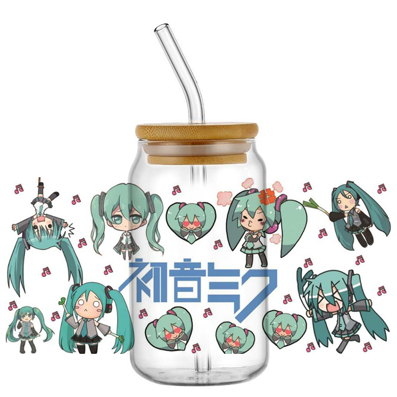 Hatsune Miku UV DTF Cup Wrap 1 - огляд і ціна Car Accessories Outside