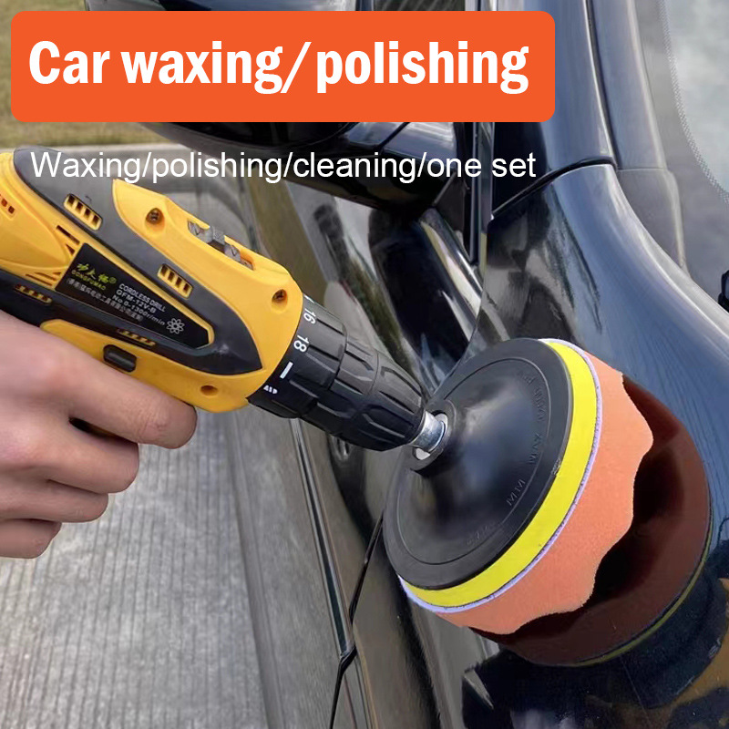 3inch 75mm Buffing Sponge Pad  - огляд і ціна Car Wax Polishing Pad