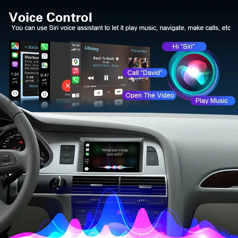 Wireless CarPlay Android Auto  - огляд і ціна Car Dash Cam