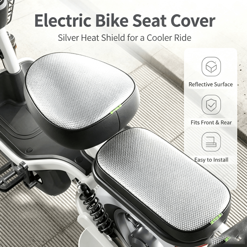 Electric Bicycle Seat Cover Ca - огляд і ціна Leather Car Seat Cover