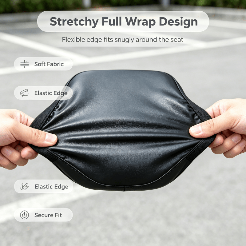 Electric Bicycle Seat Cover Ca - огляд і ціна Leather Car Seat Cover