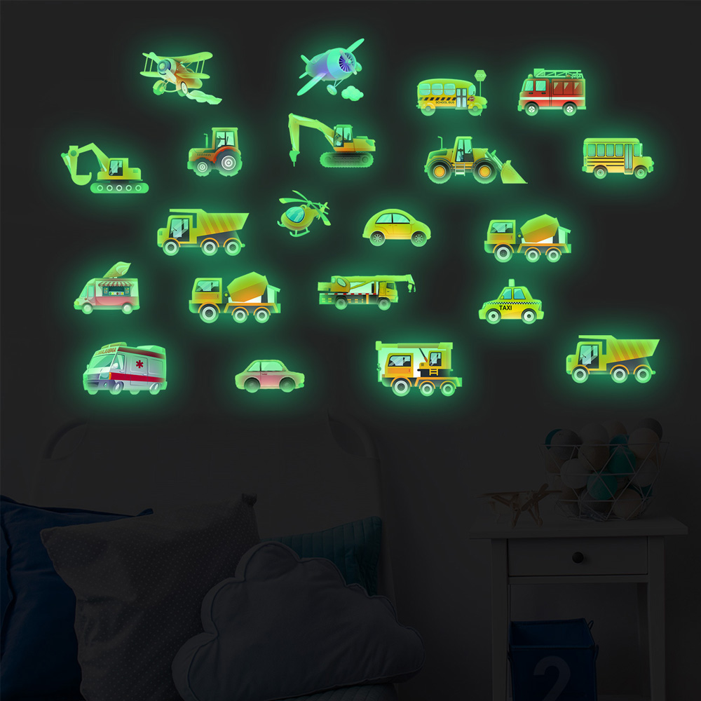 Luminous Car Wall Sticker 21Pc - огляд і ціна Car Accessories Outside