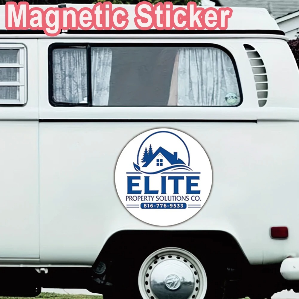 Custom Magnetic Car Sticker Pe - огляд і ціна Car Accessories Outside