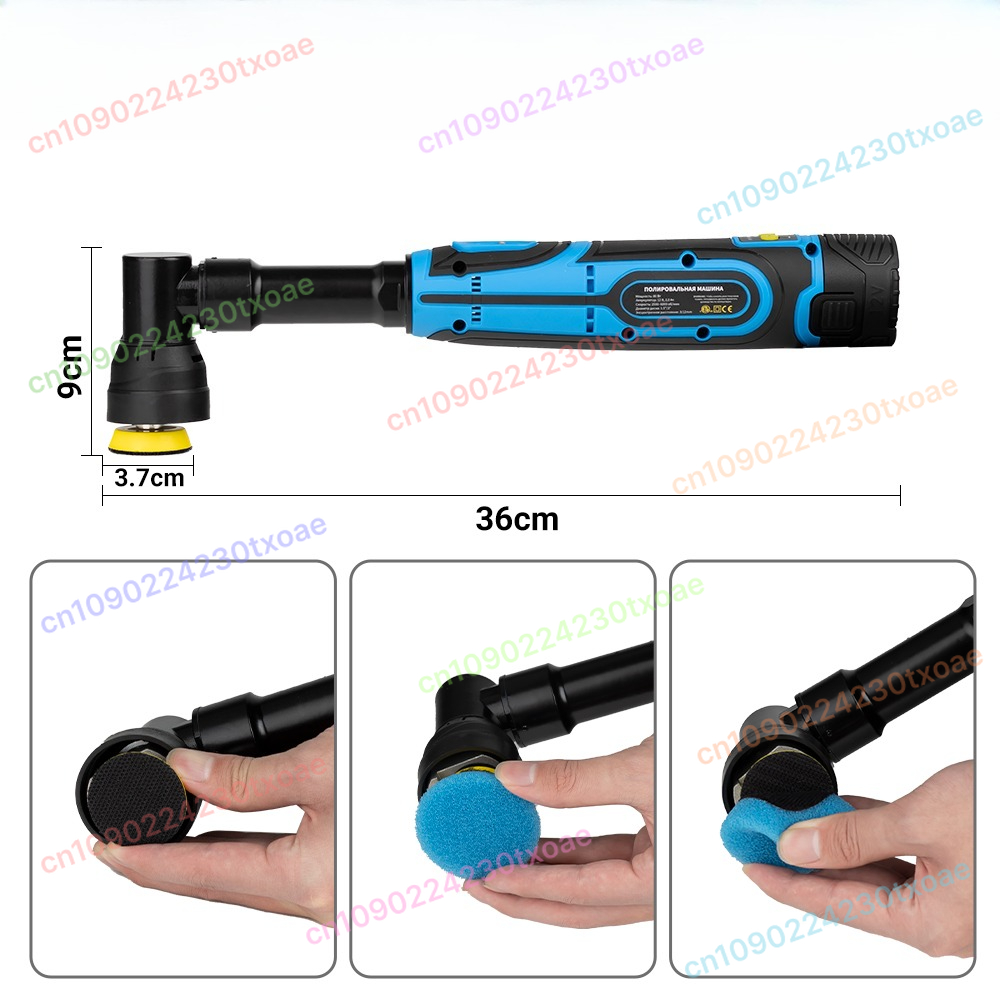 Cordless Polisher 12V Dual Act - огляд і ціна Car Wax Polishing Pad