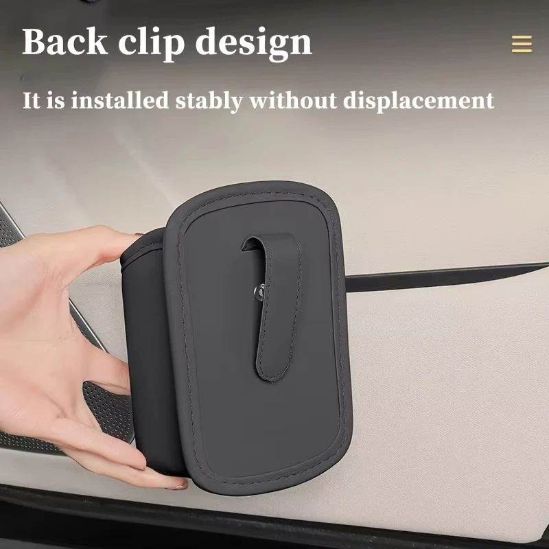Car Door Cup Holder Leather Au - огляд і ціна Car Seat Organizer